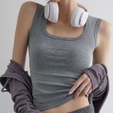 【ブラ紐、もう気にしない】 タンクトップ ブラ紐隠し | COCOMOMO | 詳細画像17 