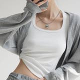 【ブラ紐、もう気にしない】 タンクトップ ブラ紐隠し | COCOMOMO | 詳細画像3 