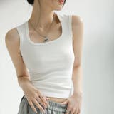 【ブラ紐、もう気にしない】 タンクトップ ブラ紐隠し | COCOMOMO | 詳細画像5 