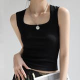 【ブラ紐、もう気にしない】 タンクトップ ブラ紐隠し | COCOMOMO | 詳細画像8 