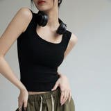 【ブラ紐、もう気にしない】 タンクトップ ブラ紐隠し | COCOMOMO | 詳細画像9 