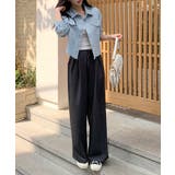 【オンオフ使える神パンツ】タックワイドパンツ ワイドパンツ スラックス | COCOMOMO | 詳細画像20