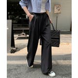 【オンオフ使える神パンツ】タックワイドパンツ ワイドパンツ スラックス | COCOMOMO | 詳細画像27