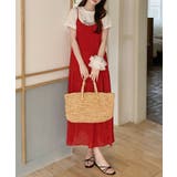 【全方位、愛されシルエット】 ドットキャミワンピース キャミワンピ | COCOMOMO | 詳細画像14 