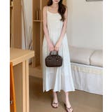 【全方位、愛されシルエット】 ドットキャミワンピース キャミワンピ | COCOMOMO | 詳細画像3 