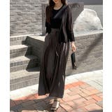 【大人リラクシー】 ワイドパンツ ガウチョパンツ | COCOMOMO | 詳細画像19 