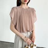 【華やかシフォン】 シフォンブラウス チューリップスリーブ | COCOMOMO | 詳細画像12