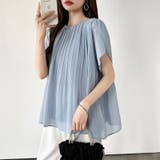 【華やかシフォン】 シフォンブラウス チューリップスリーブ | COCOMOMO | 詳細画像27