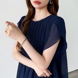【華やかシフォン】 シフォンブラウス チューリップスリーブ | COCOMOMO | 詳細画像34