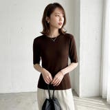 無駄のない美しさ。 サマーニット リブニット | COCOMOMO | 詳細画像40 