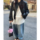 【裾シアーで旬レイヤード】 裾レースタンクトップ タンクトップ | COCOMOMO | 詳細画像10 