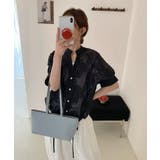 【儚げな透け感×立体フラワー】 フフラワージャガードブラウス シアーブラウス | COCOMOMO | 詳細画像21