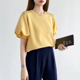 【ぽわんと立体感。】 バルーンスリーブTシャツ 半袖カットソー | COCOMOMO | 詳細画像26 