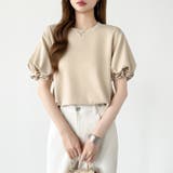 【ぽわんと立体感。】 バルーンスリーブTシャツ 半袖カットソー | COCOMOMO | 詳細画像33 