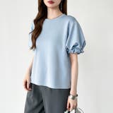 【ぽわんと立体感。】 バルーンスリーブTシャツ 半袖カットソー | COCOMOMO | 詳細画像39 