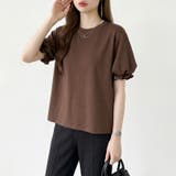 【ぽわんと立体感。】 バルーンスリーブTシャツ 半袖カットソー | COCOMOMO | 詳細画像42 