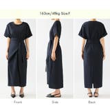 1枚で即、洒落る。 ラップワンピース ワンピース | COCOMOMO | 詳細画像29 