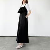 リボンサロペットパンツ オールインワン フロントリボン | COCOMOMO | 詳細画像12 