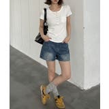 ヘンリーネックTシャツ リブTシャツ ヘンリーネック | COCOMOMO | 詳細画像6 