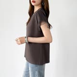 【透け感で差をつける】 袖シアーコットンTシャツ 袖チュールトップス | COCOMOMO | 詳細画像12