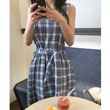 【キュッとメリハリ】 ノースリーブワンピース フレアワンピース | COCOMOMO | 詳細画像16 