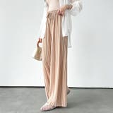 【オンオフ使える上品プリーツ】 プリーツパンツ ワイドパンツ | COCOMOMO | 詳細画像26 