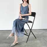 【裾レースで大人見え】 裾レースワンピース ジャンパースカート | COCOMOMO | 詳細画像11