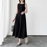品よく決まる夏ワンピース ノースリーブワンピース フレアワンピース | COCOMOMO | 詳細画像16