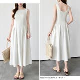 品よく決まる夏ワンピース ノースリーブワンピース フレアワンピース | COCOMOMO | 詳細画像4