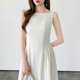 品よく決まる夏ワンピース ノースリーブワンピース フレアワンピース | COCOMOMO | 詳細画像7