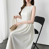 品よく決まる夏ワンピース ノースリーブワンピース フレアワンピース | COCOMOMO | 詳細画像8