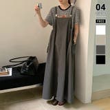 ダークグレー | サロペット サロペットスカート ワンピース | COCOMOMO