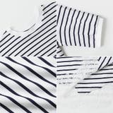 裾レースドッキングボーダーT ドッキングレース Tシャツ | COCOMOMO | 詳細画像22 