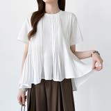 【軽やかプリーツ】 Tシャツ プリーツカットソー | COCOMOMO | 詳細画像13