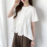 【軽やかプリーツ】 Tシャツ プリーツカットソー | COCOMOMO | 詳細画像15