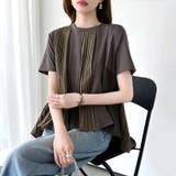 【軽やかプリーツ】 Tシャツ プリーツカットソー | COCOMOMO | 詳細画像27