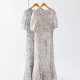 【華やぎシフォン】 花柄シフォンワンピース ワンピース | COCOMOMO | 詳細画像21 