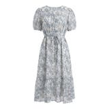 【華やぎシフォン】 花柄シフォンワンピース ワンピース | COCOMOMO | 詳細画像28 