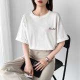 バックロゴオーバーTシャツ ロゴTシャツ Tシャツ | COCOMOMO | 詳細画像9