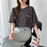 バックロゴオーバーTシャツ ロゴTシャツ Tシャツ | COCOMOMO | 詳細画像19