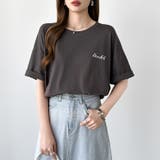 バックロゴオーバーTシャツ ロゴTシャツ Tシャツ | COCOMOMO | 詳細画像21