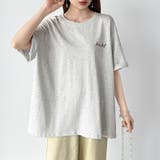 バックロゴオーバーTシャツ ロゴTシャツ Tシャツ | COCOMOMO | 詳細画像23