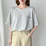 バックロゴオーバーTシャツ ロゴTシャツ Tシャツ | COCOMOMO | 詳細画像30
