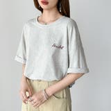 バックロゴオーバーTシャツ ロゴTシャツ Tシャツ | COCOMOMO | 詳細画像31