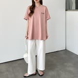 バックロゴオーバーTシャツ ロゴTシャツ Tシャツ | COCOMOMO | 詳細画像36