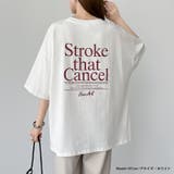 バックロゴオーバーTシャツ ロゴTシャツ Tシャツ | COCOMOMO | 詳細画像4