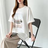 【大人女子の本命プリントT】 プリントTシャツ フォトプリントtシャツ | COCOMOMO | 詳細画像10 