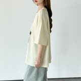 【大人女子の本命プリントT】 プリントTシャツ フォトプリントtシャツ | COCOMOMO | 詳細画像12 