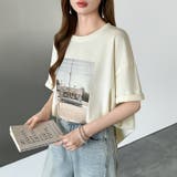 【大人女子の本命プリントT】 プリントTシャツ フォトプリントtシャツ | COCOMOMO | 詳細画像19 