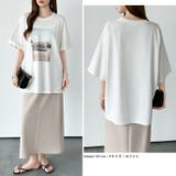 【大人女子の本命プリントT】 プリントTシャツ フォトプリントtシャツ | COCOMOMO | 詳細画像4 